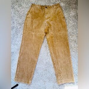 Uniqlo corduroy tan pants size 6